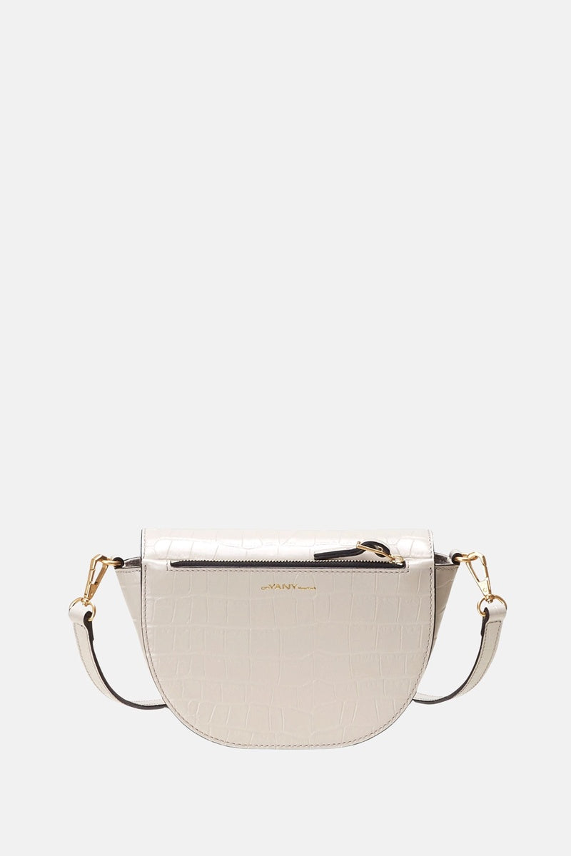  Oryany Oryany - Lottie Croco Crossbody Small Handbags - Cream / One Size - Default Title - Bonton