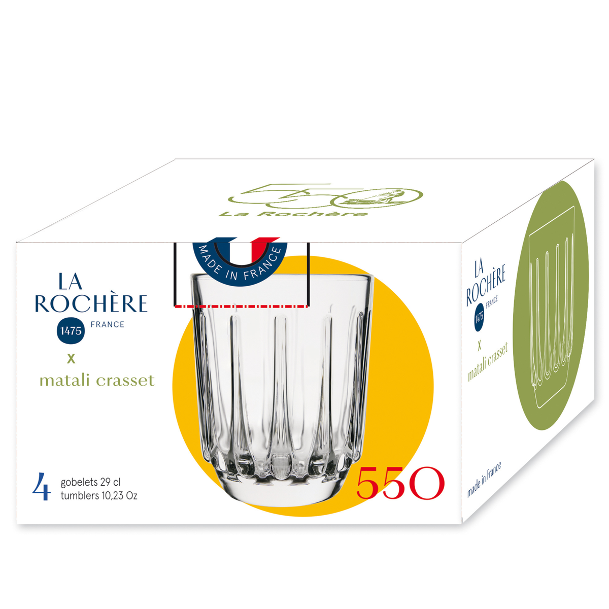  La Rochere 550 Anniversary Tumbler Set/4 - Default Title - Bonton