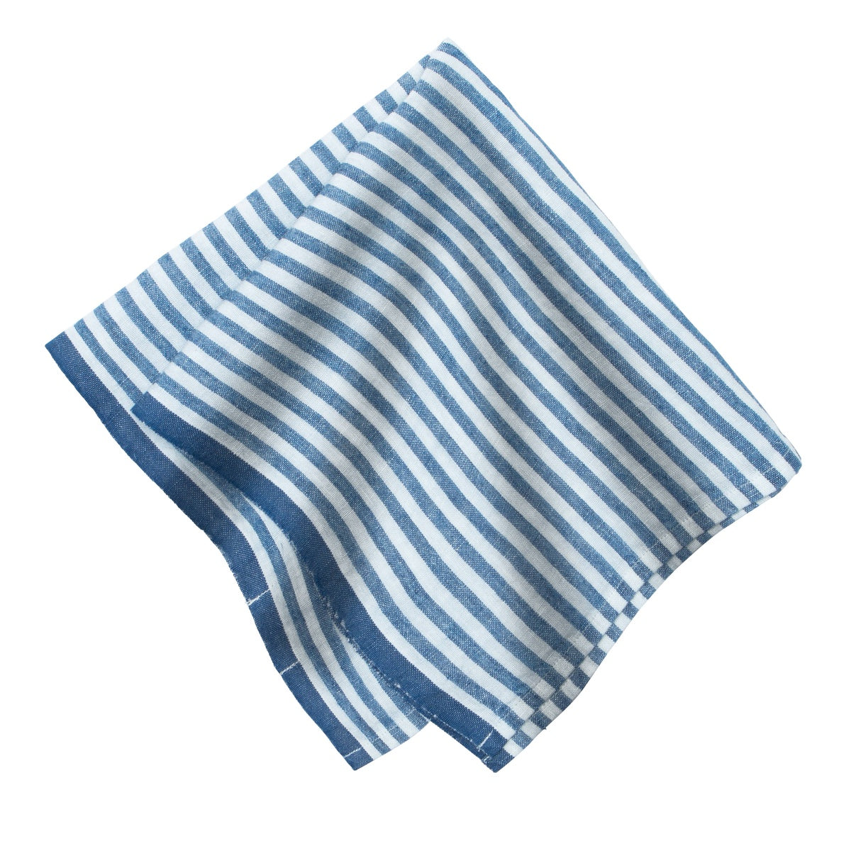  Caravan Ticking Stripe Napkin 20x20 - Set of 4 - Basil - Bonton