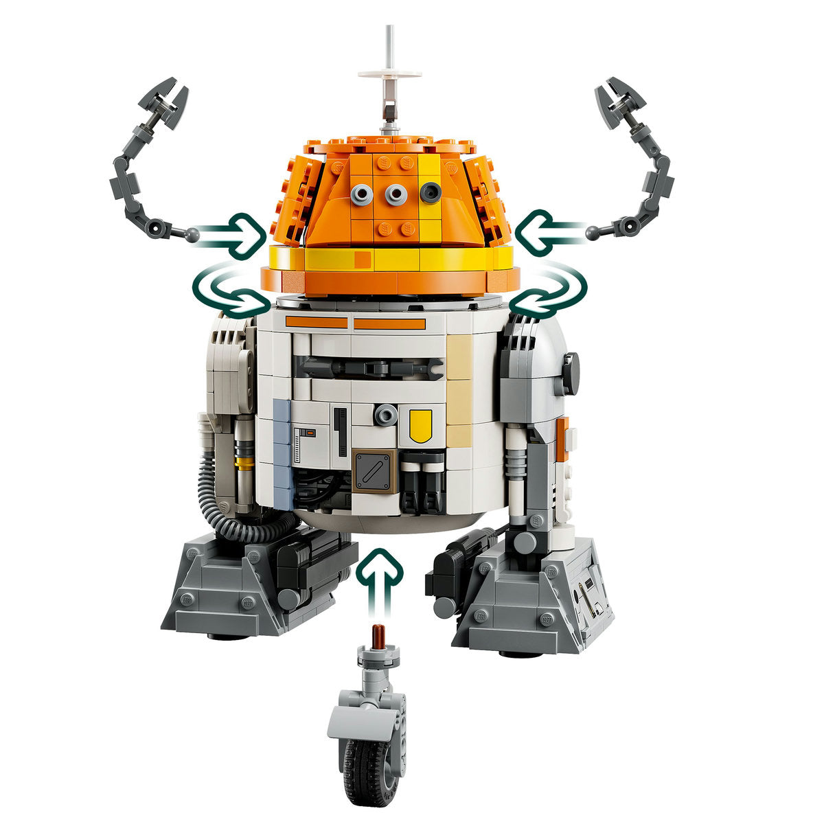  LEGO LEGO® Star Wars: Ahsoka™ Chopper C1-10P™ Astromech Droid Set 75416 - Star Wars - Bonton