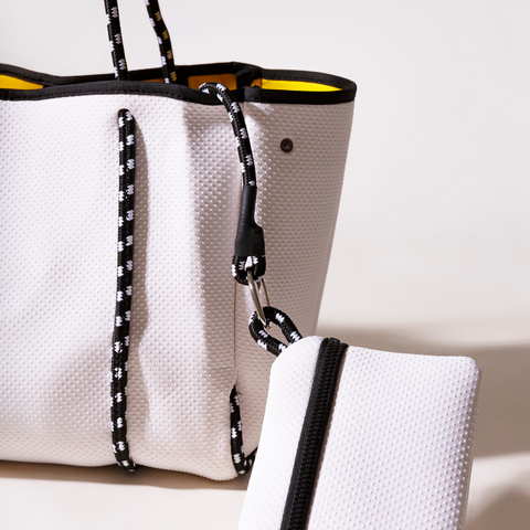 Everyday Tote Dotted White