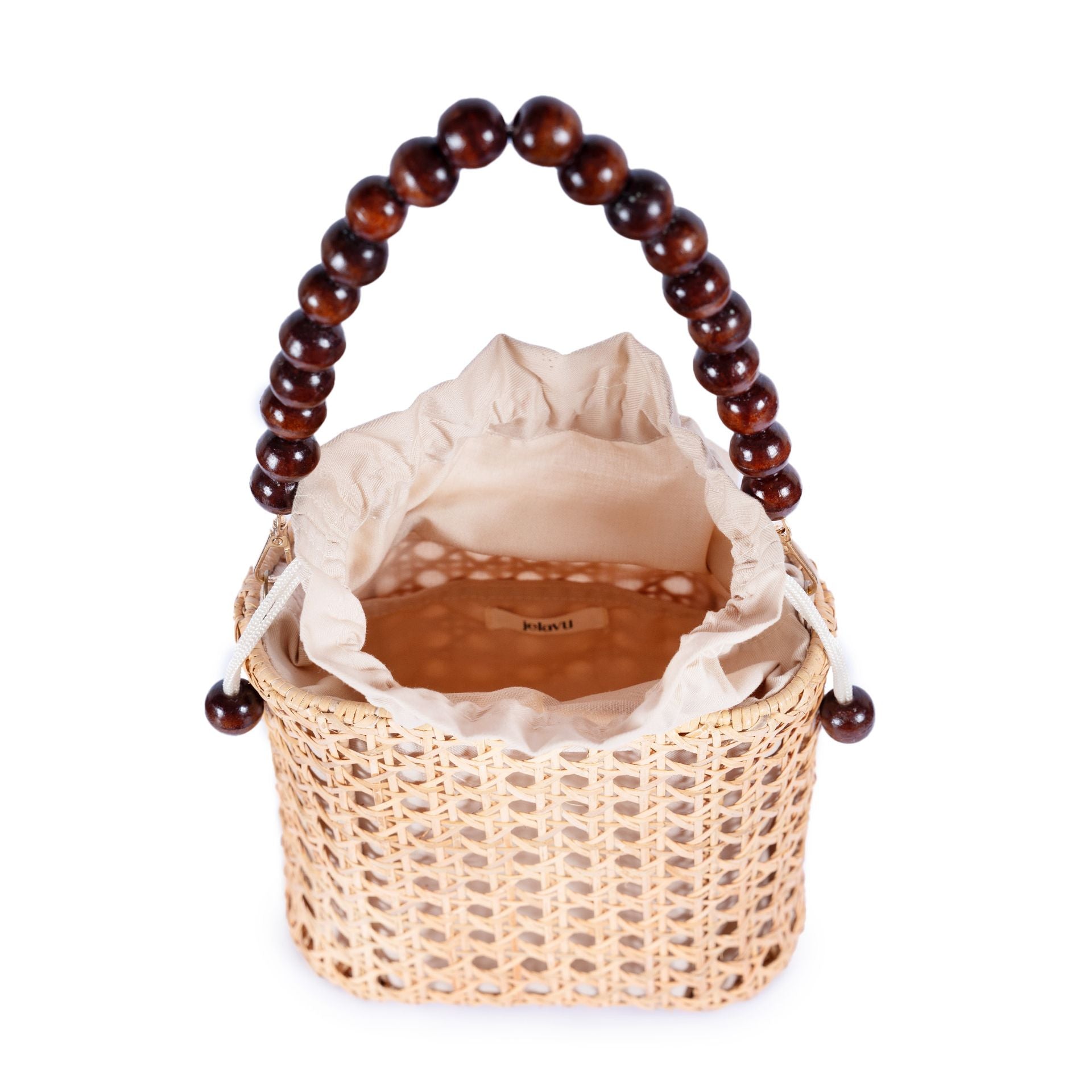  Jelavu Amalfi - Small Satchel - Natural/Pearl - Bonton