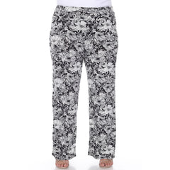 Plus Size Floral Paisley Palazzo Pants