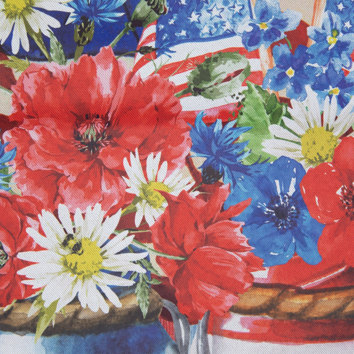  Northlight Stars and Stripes Patriotic Flower Bouquets Outdoor Flag - 28