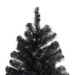 Full Colorado Spruce Artificial Halloween Tree - 6' - Black - Unlit