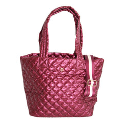 Debra Diamond Tote Festive Flair  Cabernet