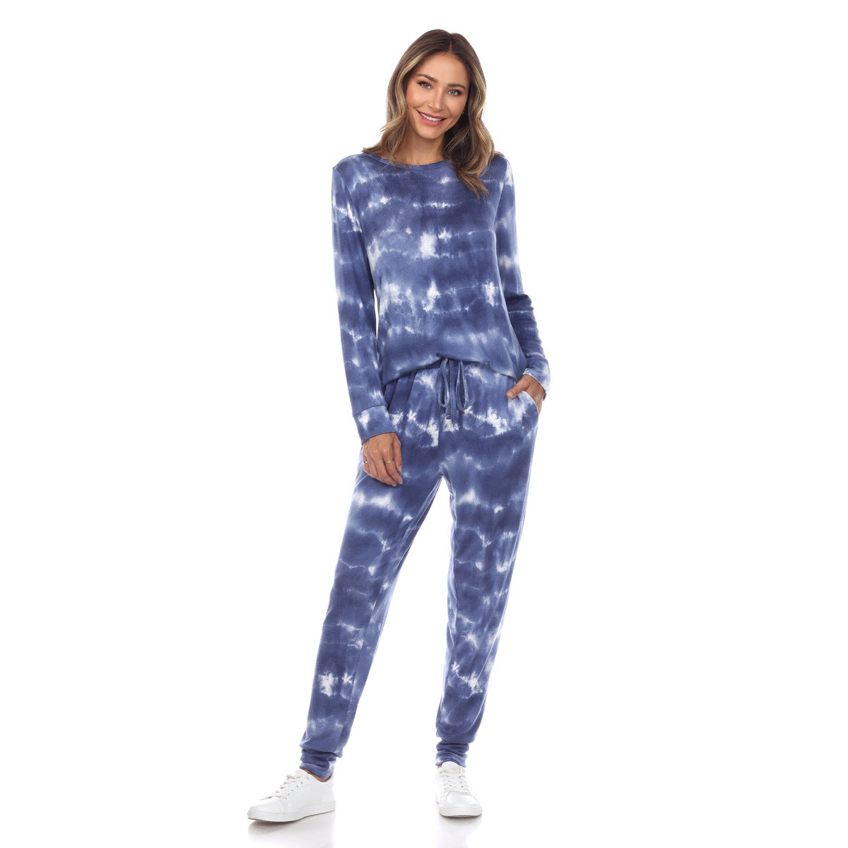  White Mark Women's 2 Piece Lounge Set - L - Bonton