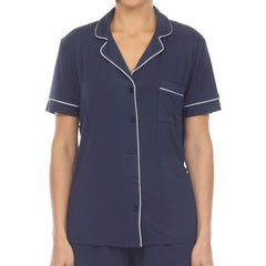 Women's Short Sleeve Bamboo Pajama Set