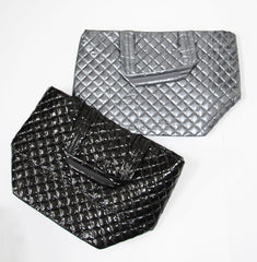 The Debra Diamond Tote Gunmetal