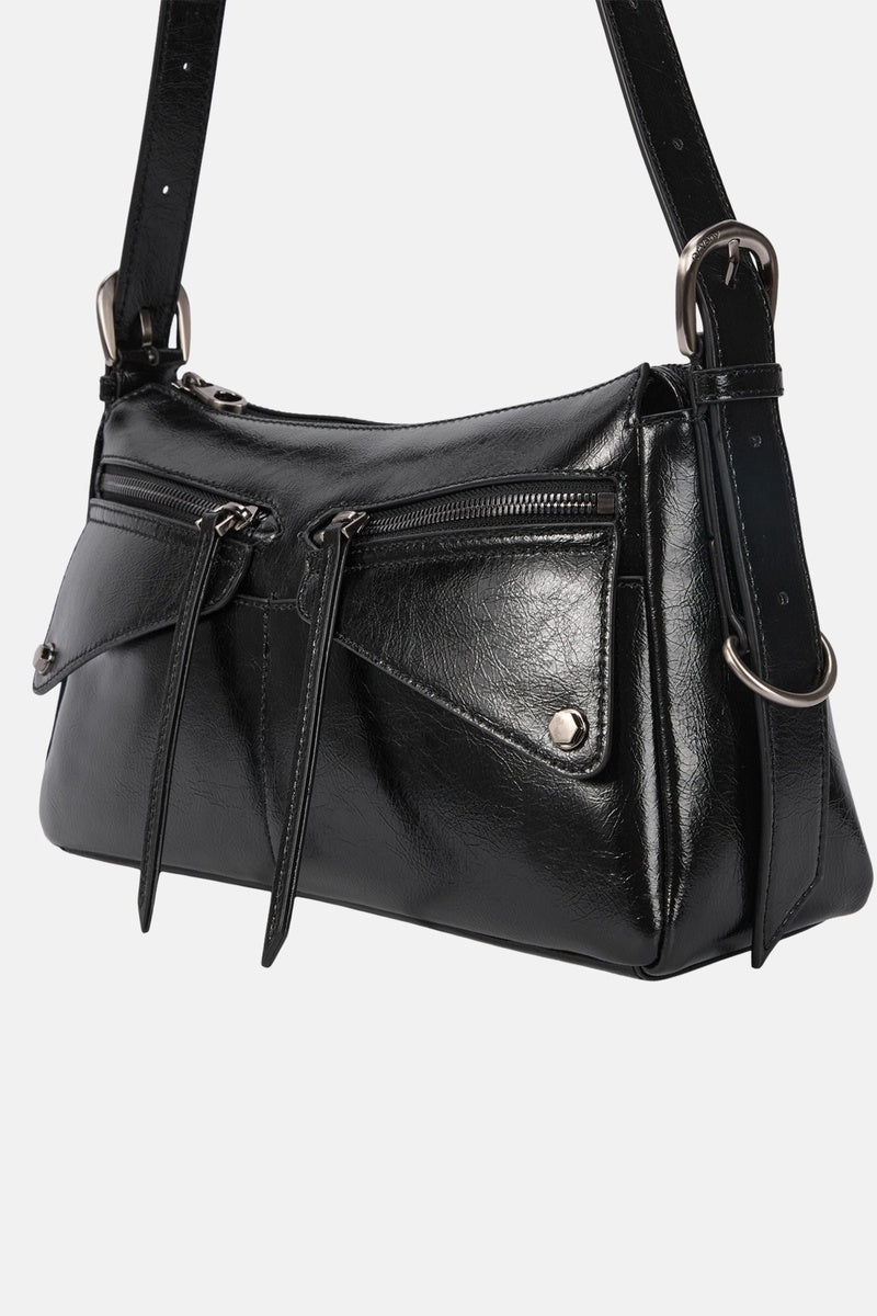  Oryany Oryany - Moto Shoulder Medium Should Bag Handbags - Black / One Size - Default Title - Bonton