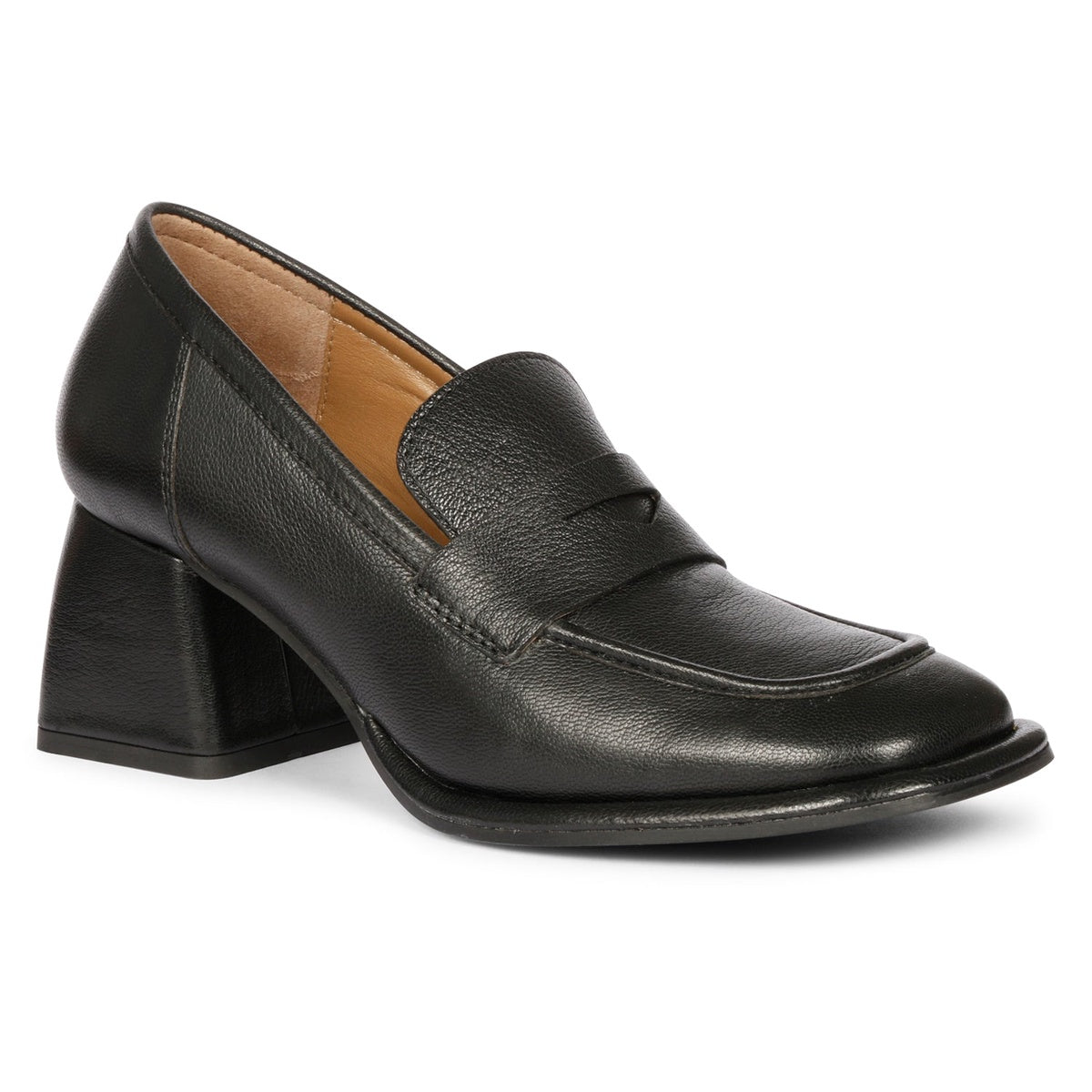  Saint G Saint G Viviana - Classic Heel Loafers - BLACK - Bonton