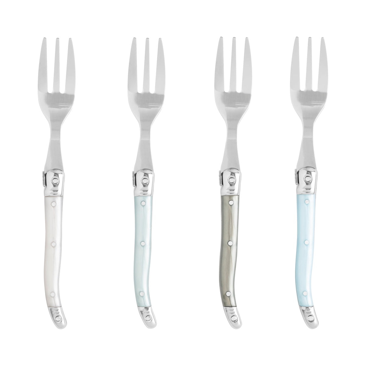  French Home Laguiole Cake Forks, Set of 4 - Mother of Pearl - Default Title - Bonton