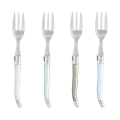 Laguiole Cake Forks, Set of 4 - Mother of Pearl