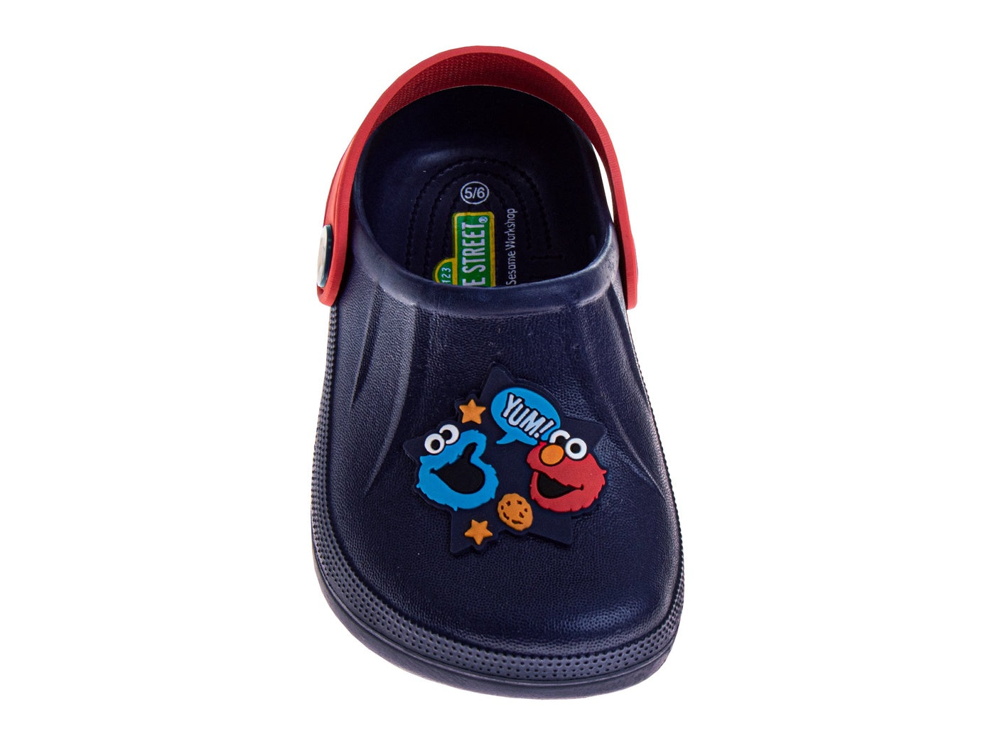  Josmo Sesame Street Elmo Dual Sizes Boys/Girls Clogs (Toddlers) - 5-6 - Bonton