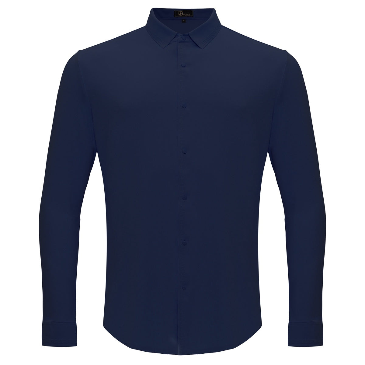  Barocco Olympic Victory Button-Up Shirt DARK BLUE - DARK BLUE - Bonton