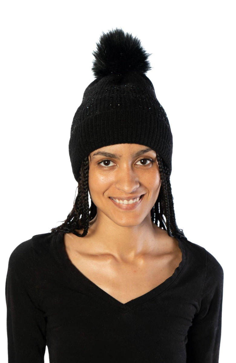  Marcus Adler Crystal Beanie - Pink - Bonton