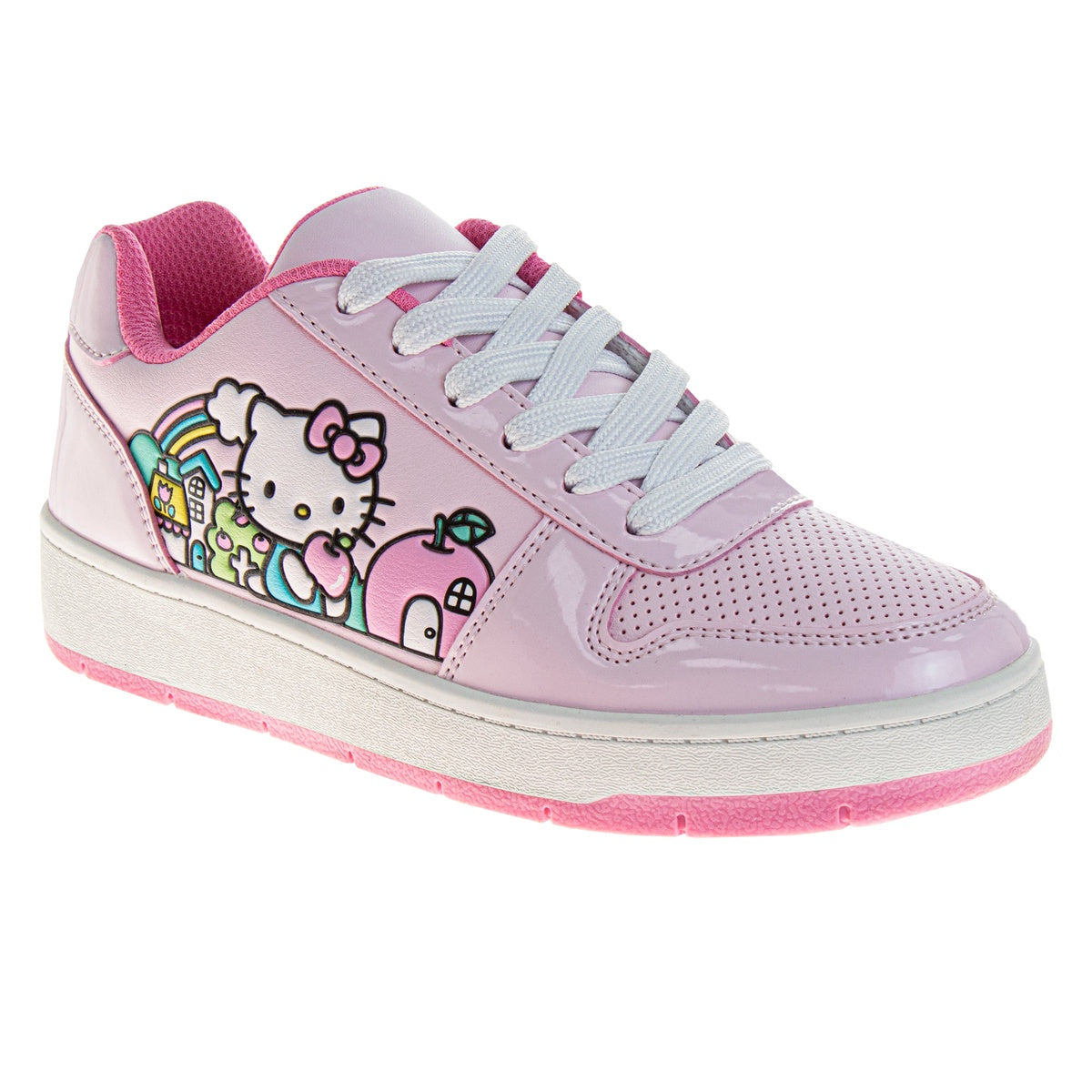  Josmo Hello Kitty Women's Lace Up Vintage Fashion Sneakers. - 6 - Bonton