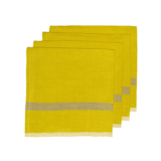 Laundered Linen Napkins, Set of 4