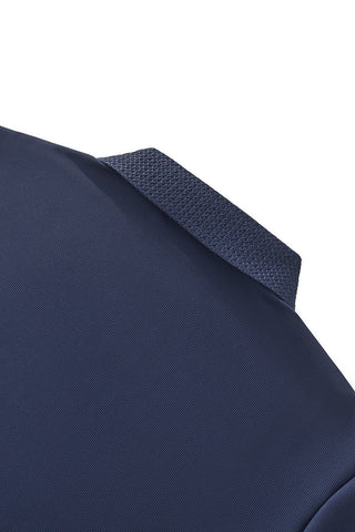 Stride Contrast Collar Polo NAVY