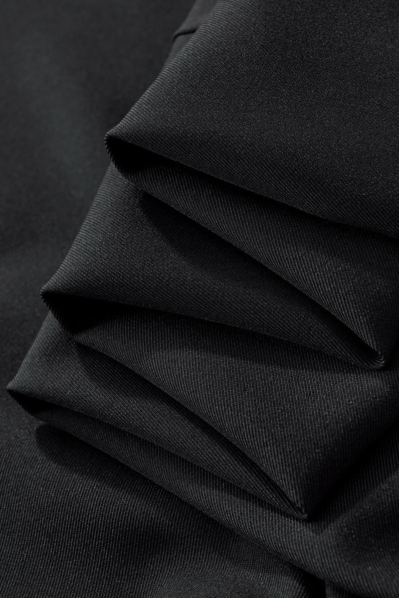  Barocco Kingsley Side-Tab Trousers BLACK - BLACK - Bonton