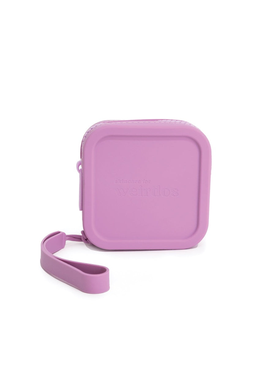  Skincare for Weirdos Silicone Zip Logo Pouch - Default Title - Bonton
