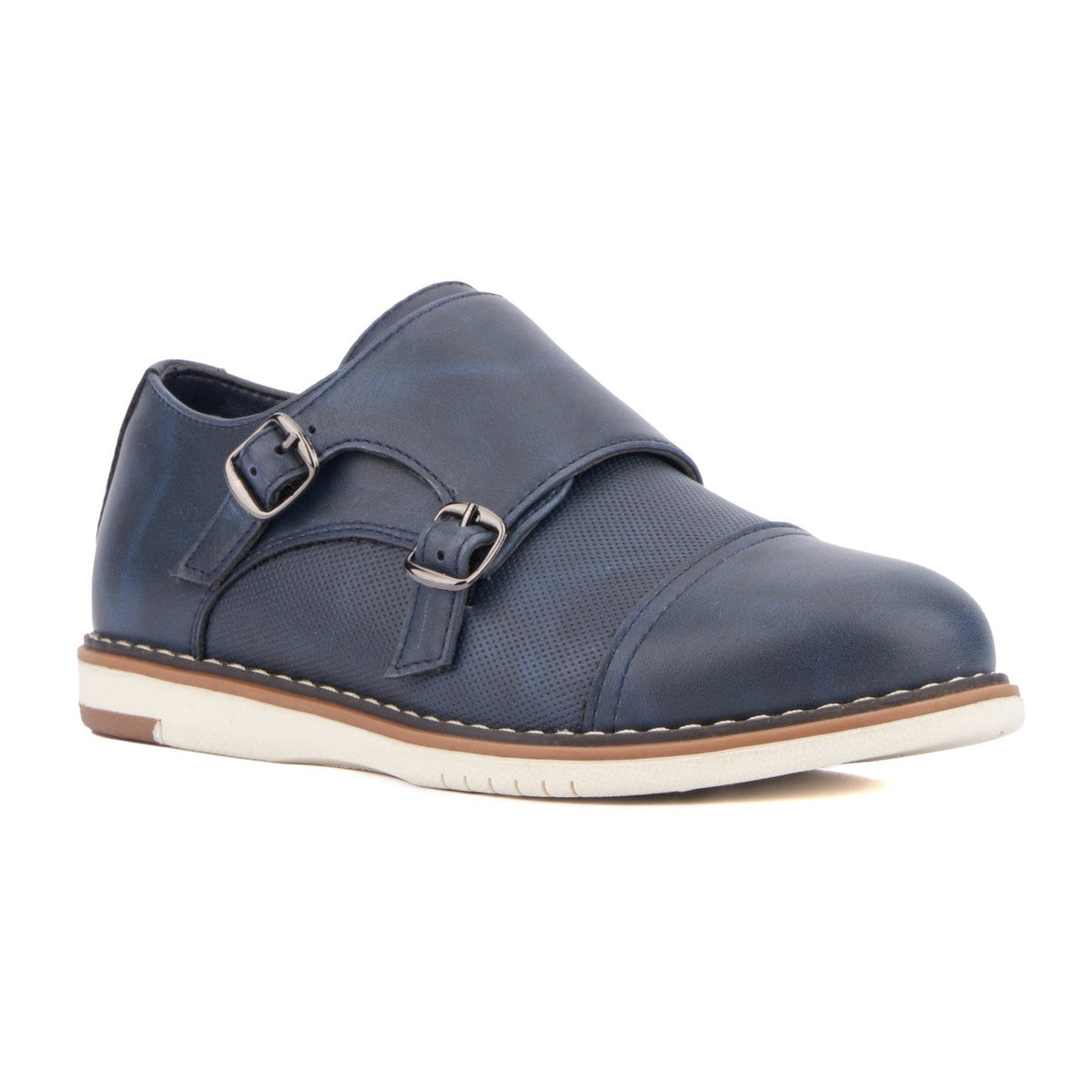  Xray Footwear Xray Footwear Boy's Michael Dress Casual Monk Straps - NAVY - Bonton