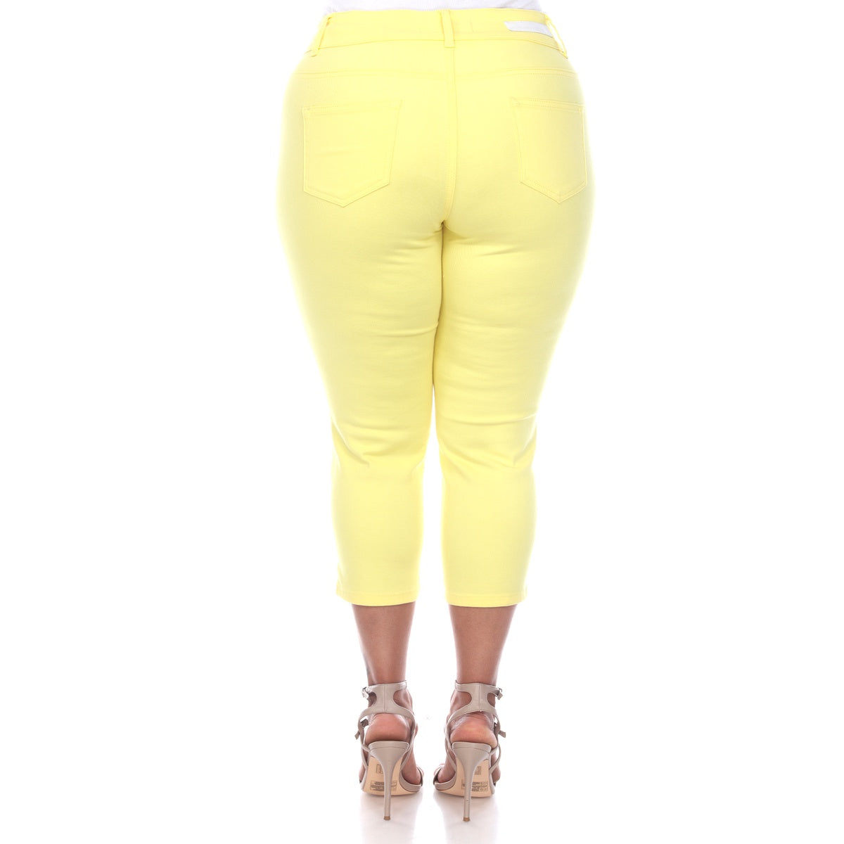  White Mark Plus Size Capri Jeans - 18 - Bonton