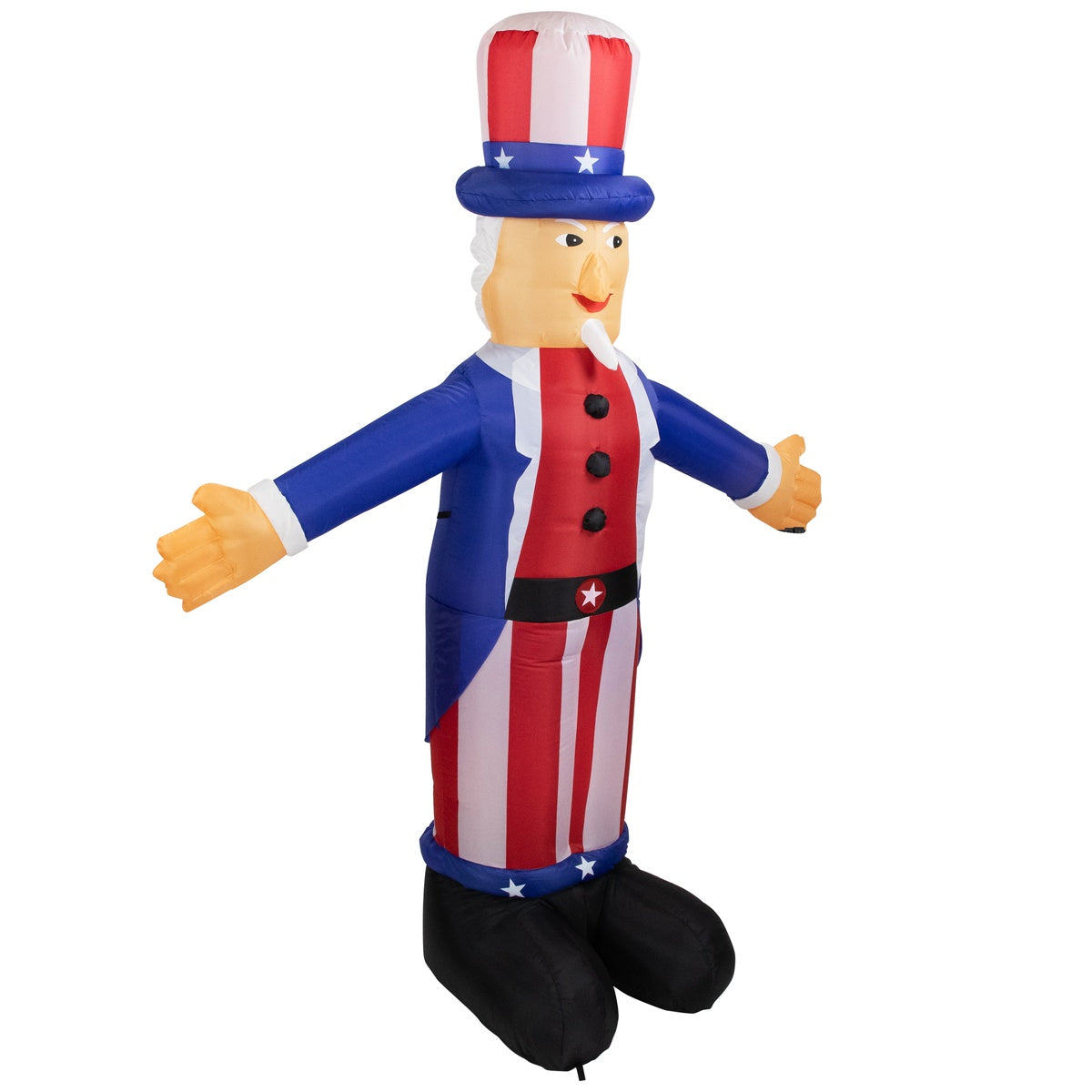  Northlight Lighted Inflatable Uncle Sam Patriotic Outdoor Decoration - 6' - Default Title - Bonton