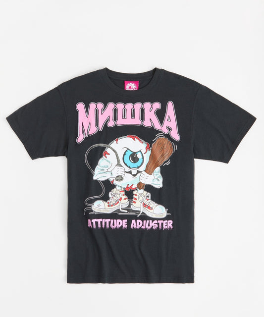 Mishka Attitude Adjuster Short Sleeve Tee - Black