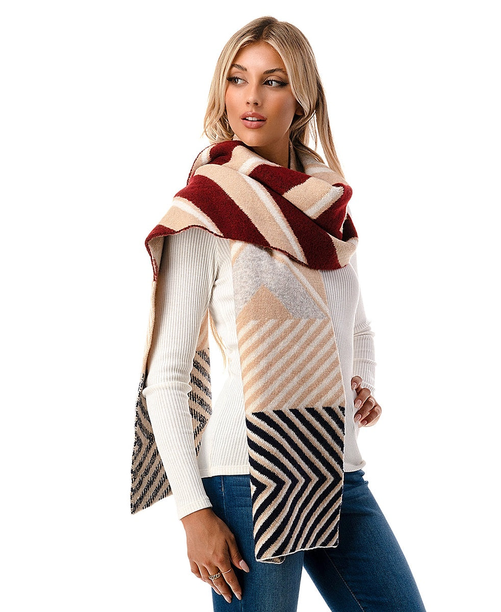  Marcus Adler The Zoe Scarf - Burgundy - Bonton