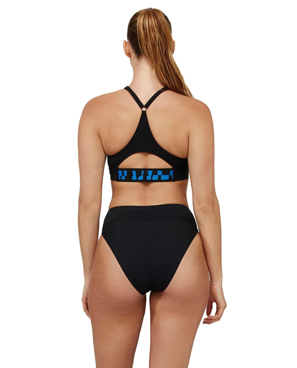  Free Sport Bondi Beach High Neck Bikini Top - Bondi-Black - Bonton