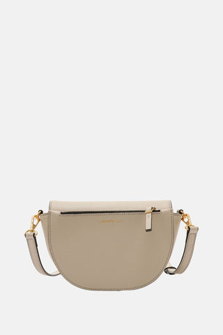 Oryany - Lottie Saddle Crossbody Small Handbags - Cream / One Size