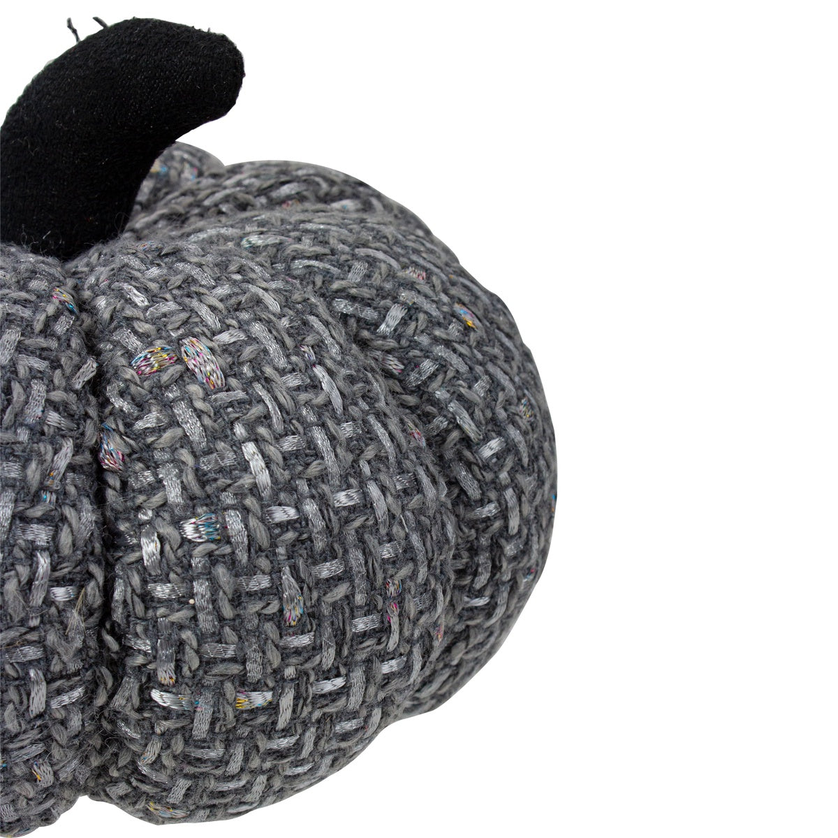  Northlight Knitted Fall Harvest Pumpkin - 7.5