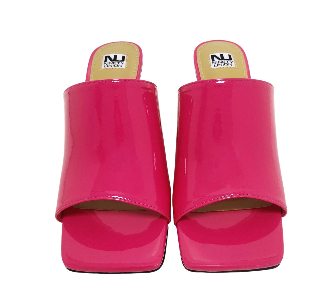  Ninety Union Florence Metal Heel Slide - Fuchsia - Bonton