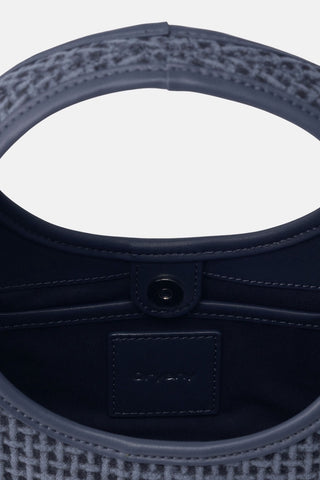 Waffle Canvas Women's Tote Bag - Navy / One Size
