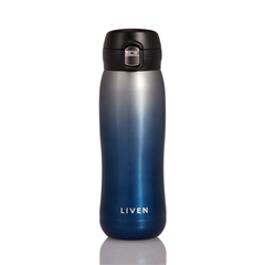 Liven Glow™ Ceramic-Coated Insulated Stainless Steel Water Bottle 17 Oz