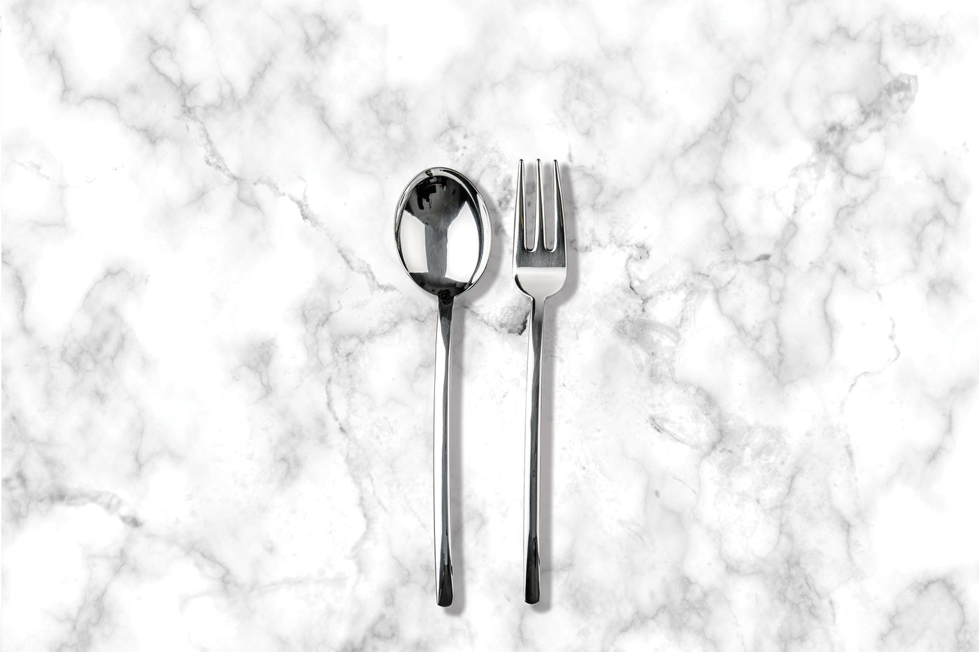  Mepra Due Serving Set - Silver - Bonton