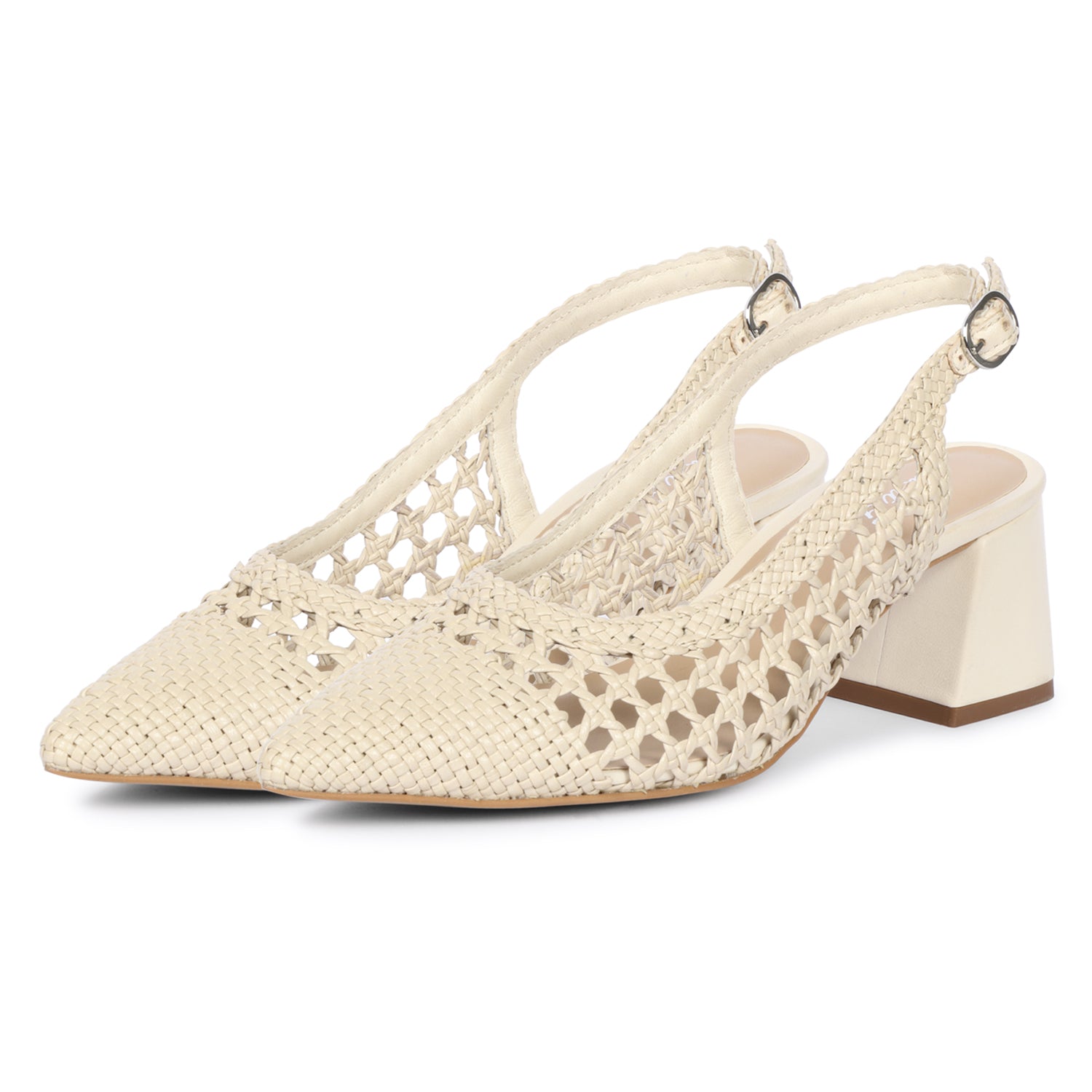  Saint G Calli - Heel Sandals - Ivory - Bonton