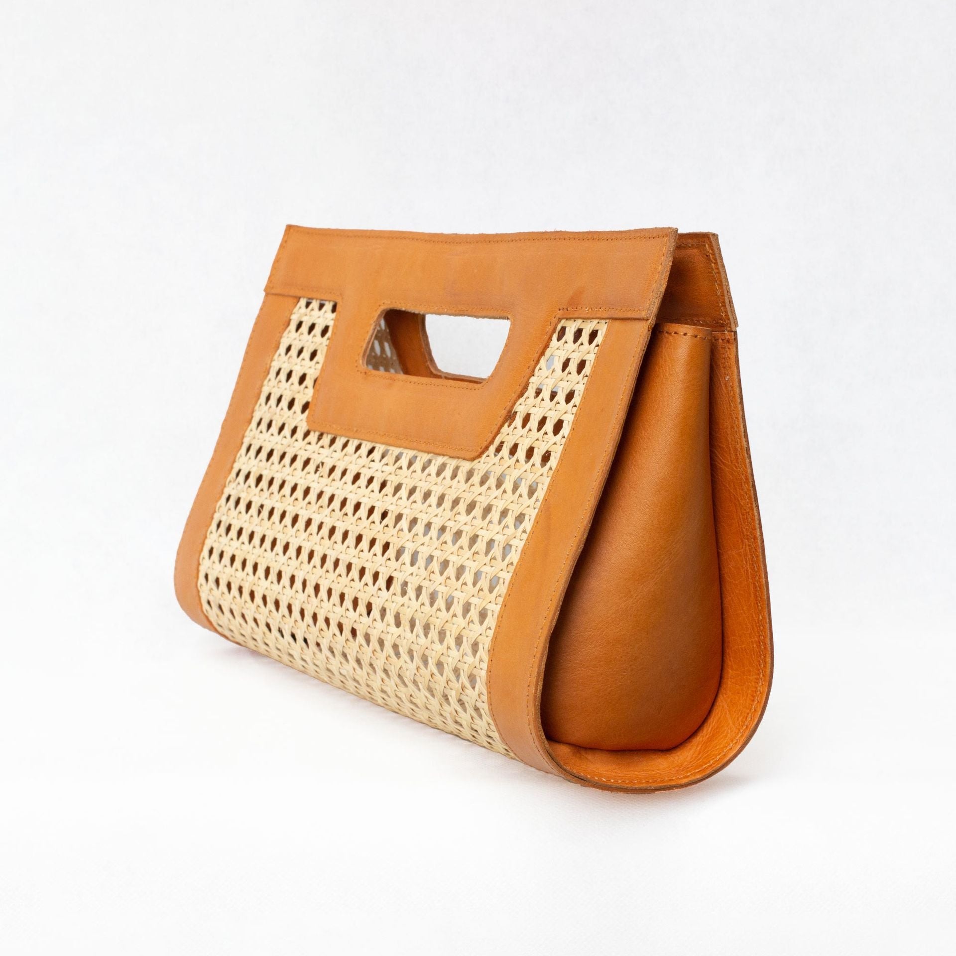  Jelavu Jelavu Venice Long - Cane Leather Clutch - Black - Bonton