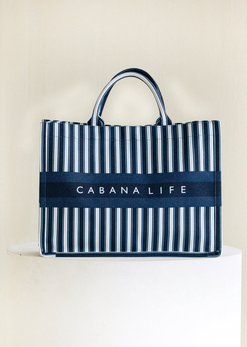  Cabana Life Cabana Life Striped Bag - Default Title - Bonton