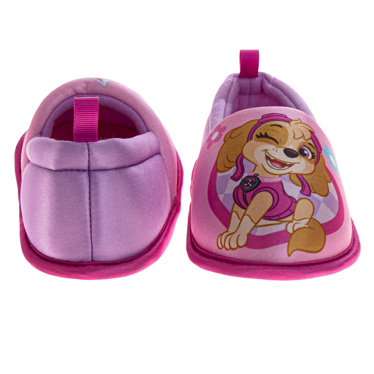  Josmo Paw Patrol Girls Slippers  Skye & Everest Plush Warm Soft Aline Comfy Lightweight House Shoes (5-10 Toddler) - 5-6 - Bonton