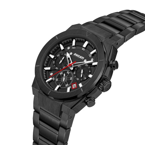 Ducati Chronograph Watch Black Bracelet