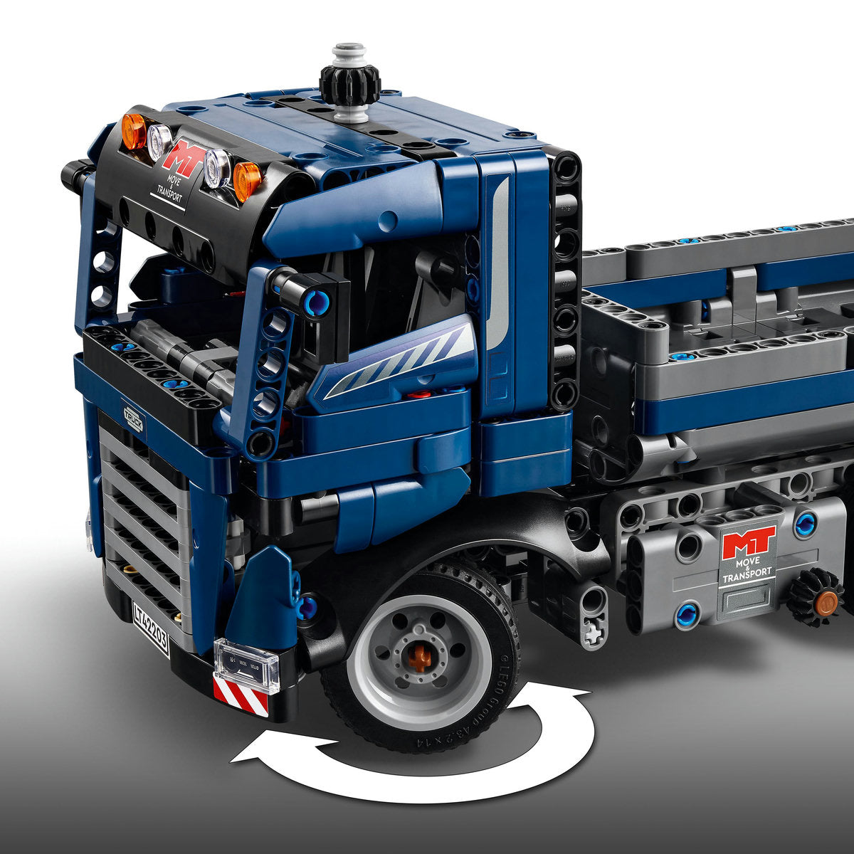  LEGO LEGO® Technic™ Tipping Dump Truck Toy, Blue Construction Vehicle Set 42203 - Technic - Bonton