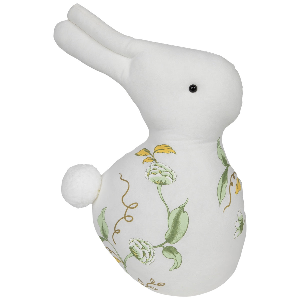  Northlight Plush Soft Floral Rabbit Spring Easter Decoration - 14