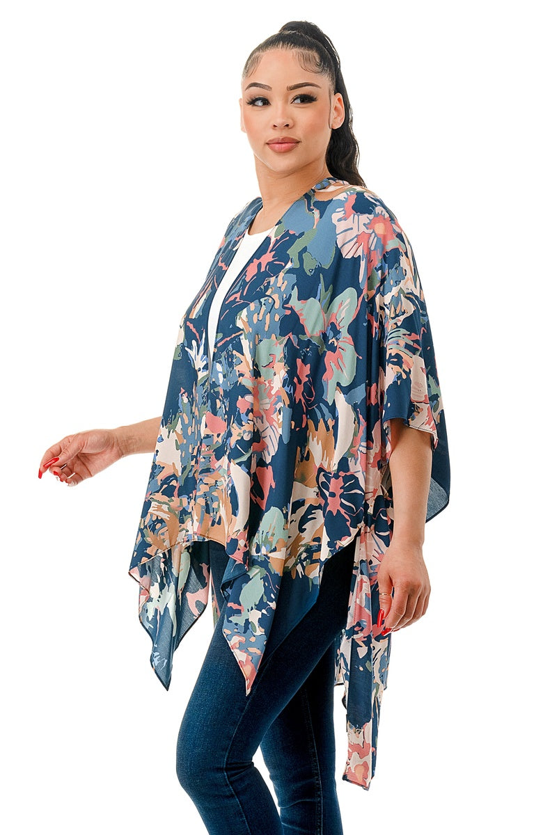  Marcus Adler The Fatima Kimono - BLUE - Bonton