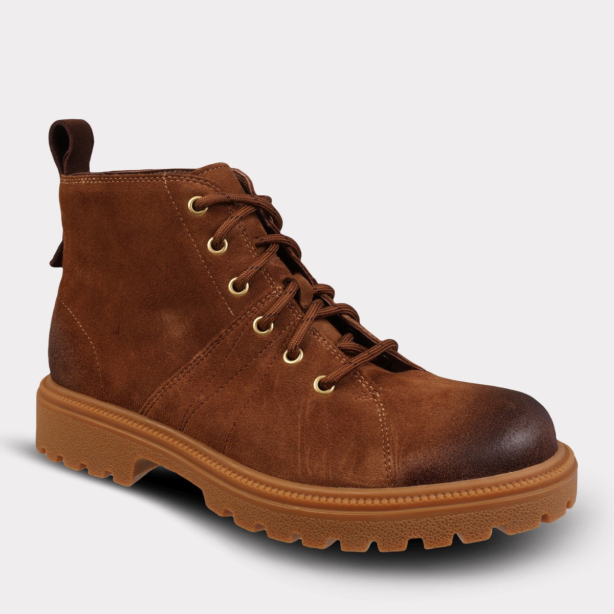  Mykos Roman Men's Lace-Up Boot - Brown - Bonton