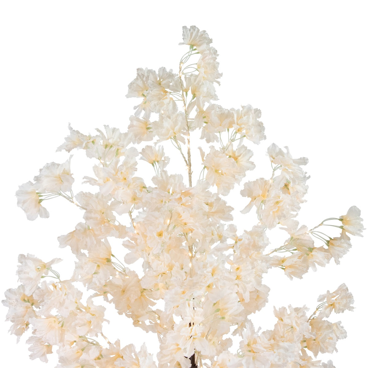  Northlight 6' LED Lighted White Floral Artificial Tree - Warm White Lights - Default Title - Bonton