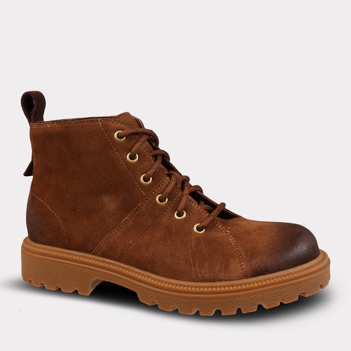  Mykos Roman Men's Lace-Up Boot - Brown - Bonton