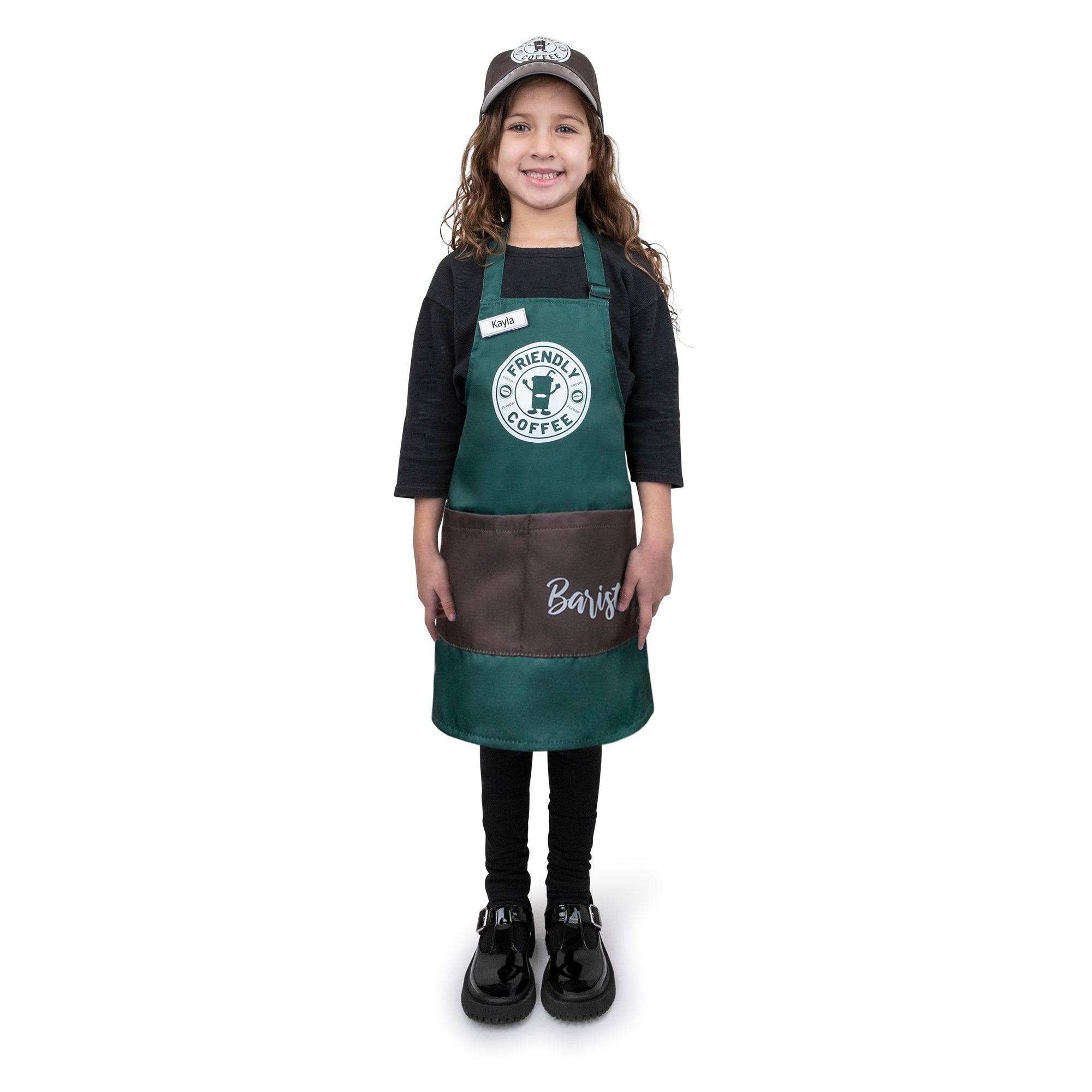  Dress Up America Barista Costume Set - Kids by Dress Up America - M/L - Bonton