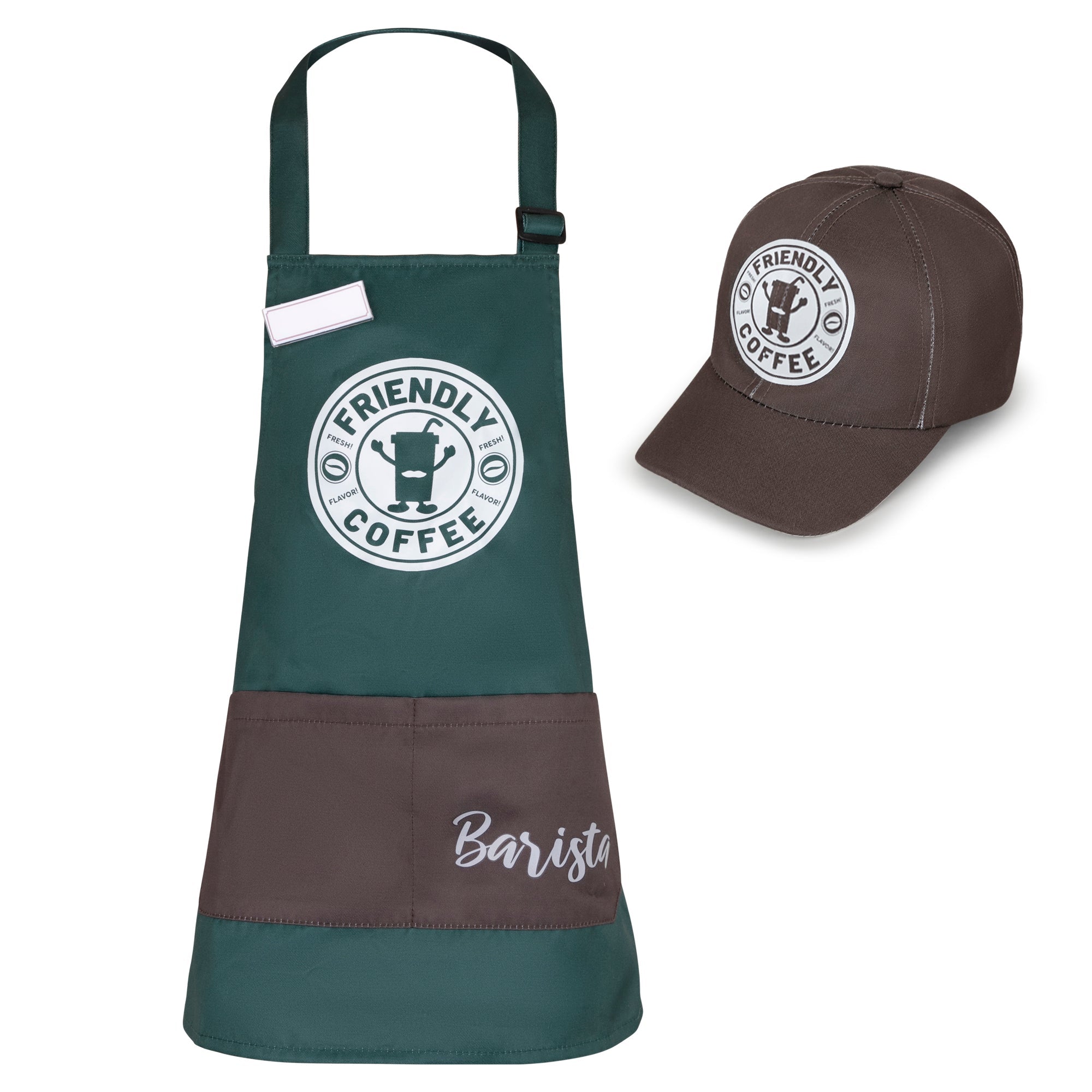 Dress Up America Barista Costume Set - Kids by Dress Up America - M/L - Bonton
